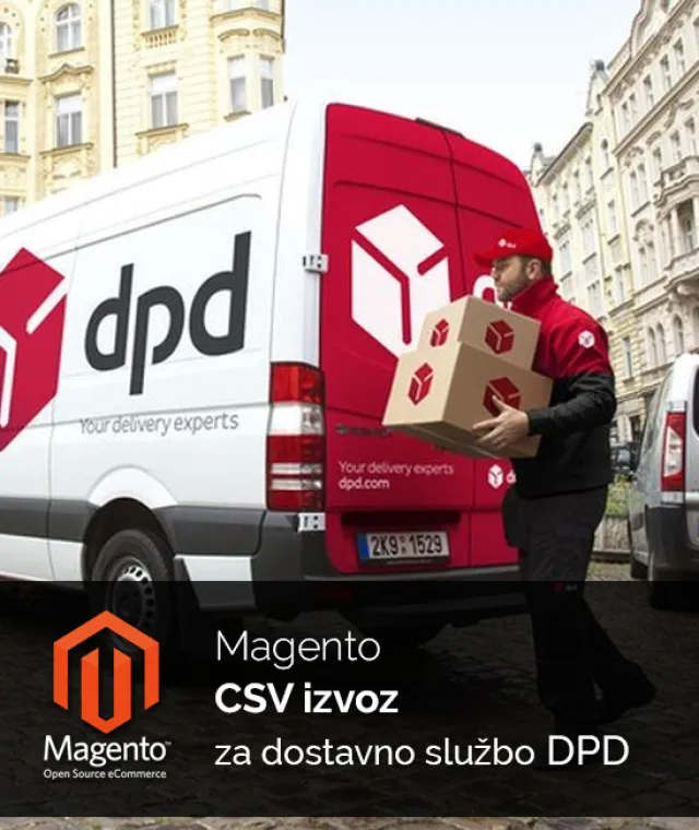 Magento CSV izvoz za dostavno službo DPD