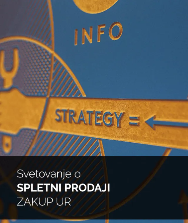 Svetovanje o spletni prodaji - zakup ur 