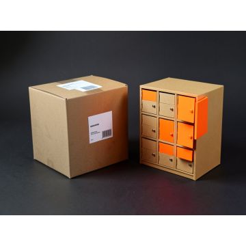 Pošta Slovenije labels and parcel lockers