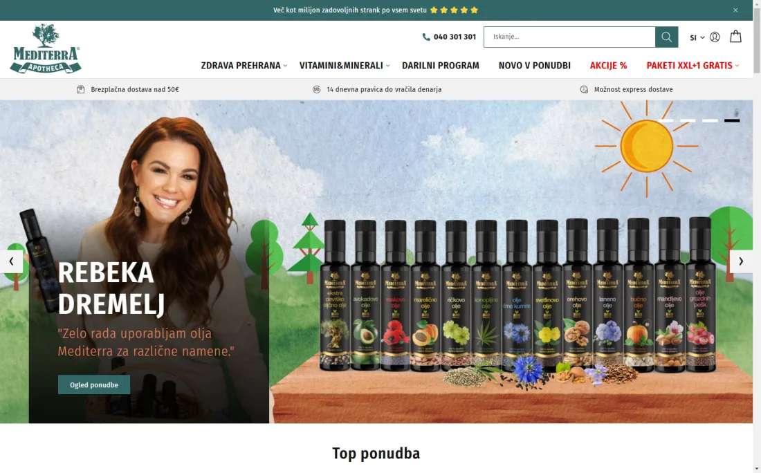 Online store Mediterra
