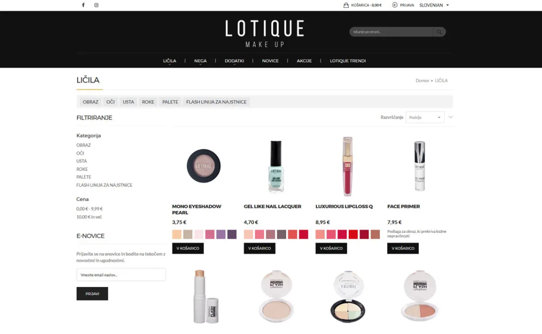 LOTIQUE make up