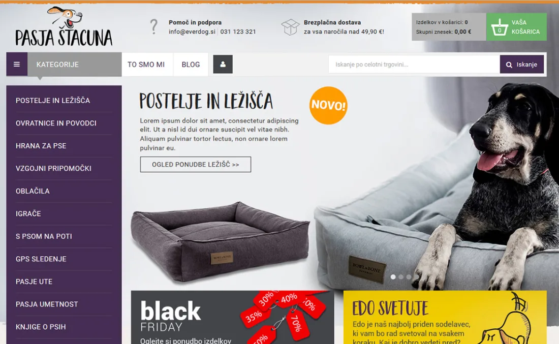 Online store Pasja štacuna