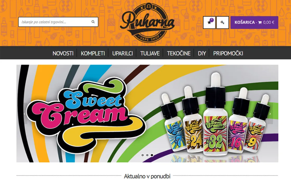 Online store Puharna