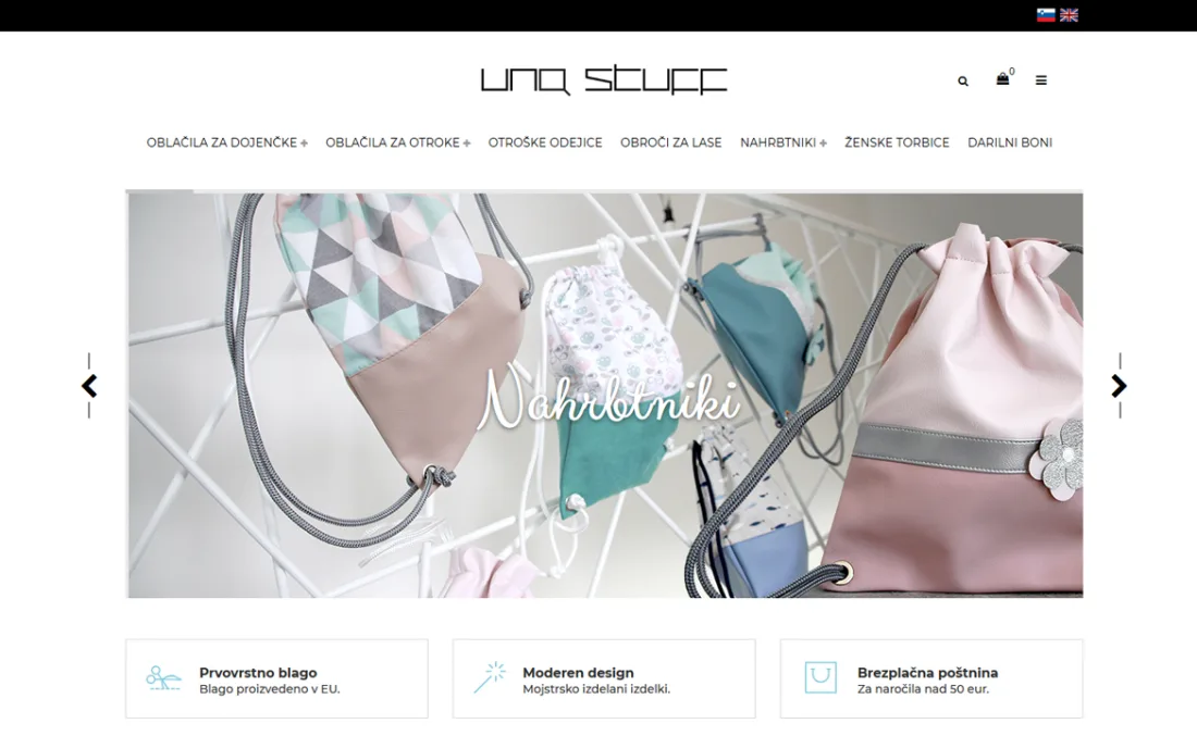 Online store Unq stuff