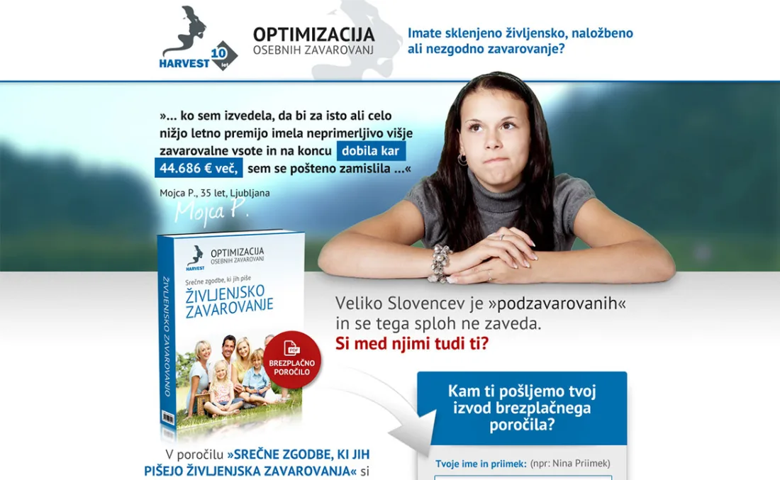 Online store Zavarovanja