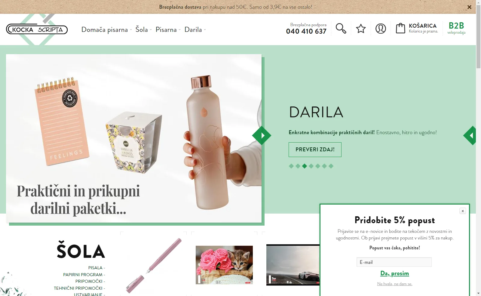 Online store Kockascripta