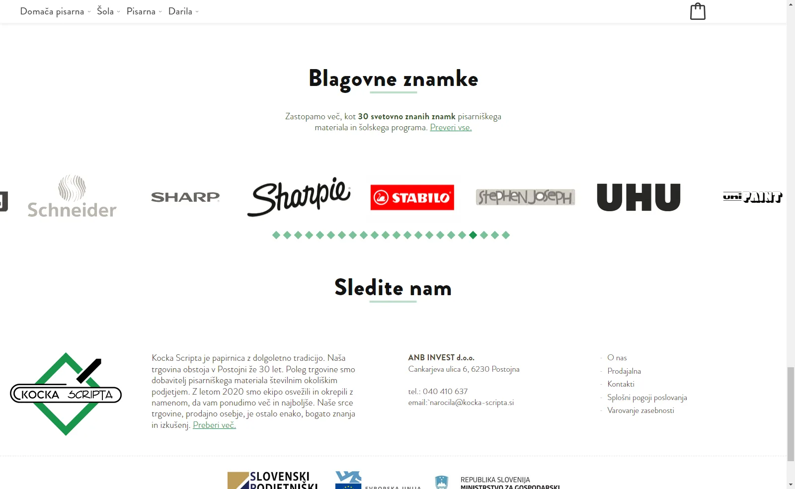 Kockascripta: Brand presentation