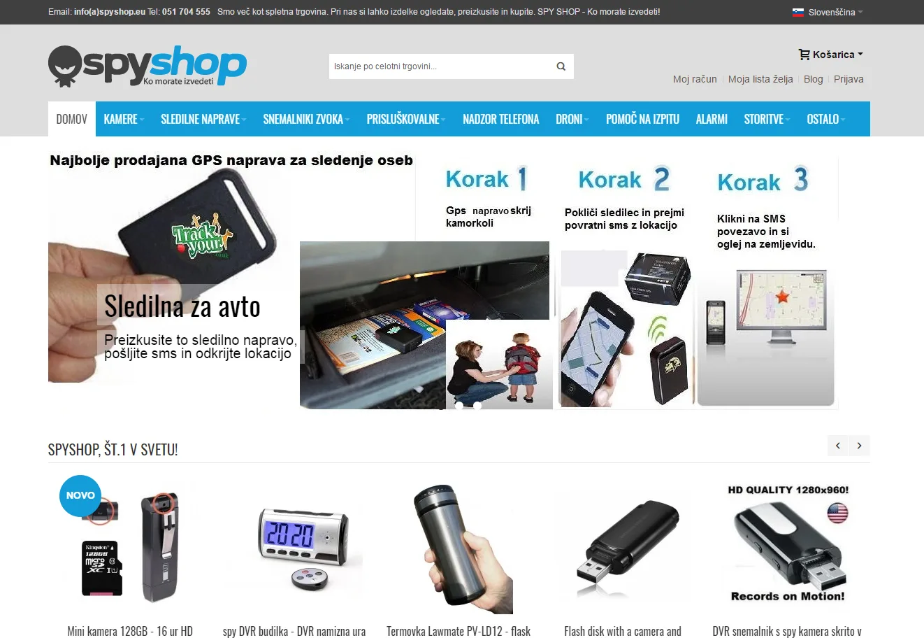 Online store Spyshop.eu