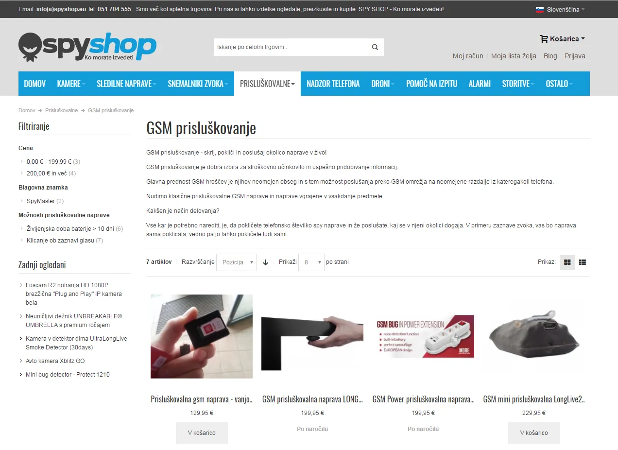 Spyshop.eu: Spyshop.eu