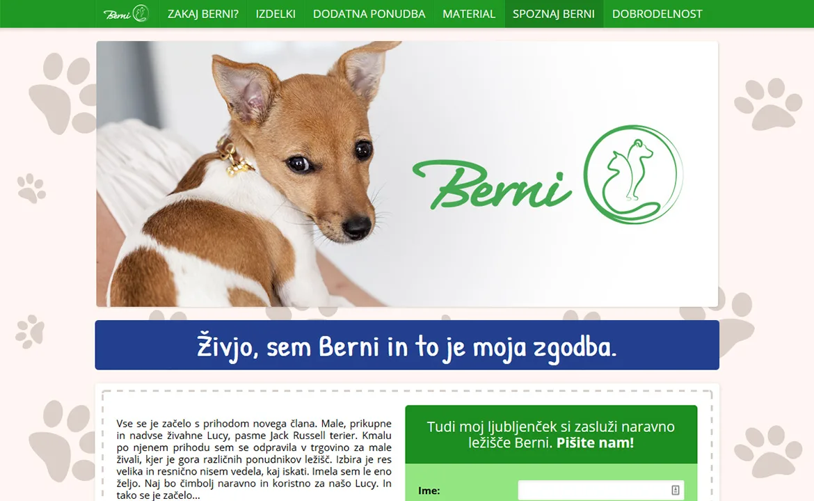 Berni: Berni product presentation