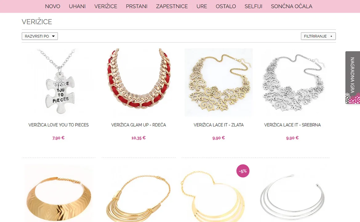 BlingBling: BlingBling - category product listing