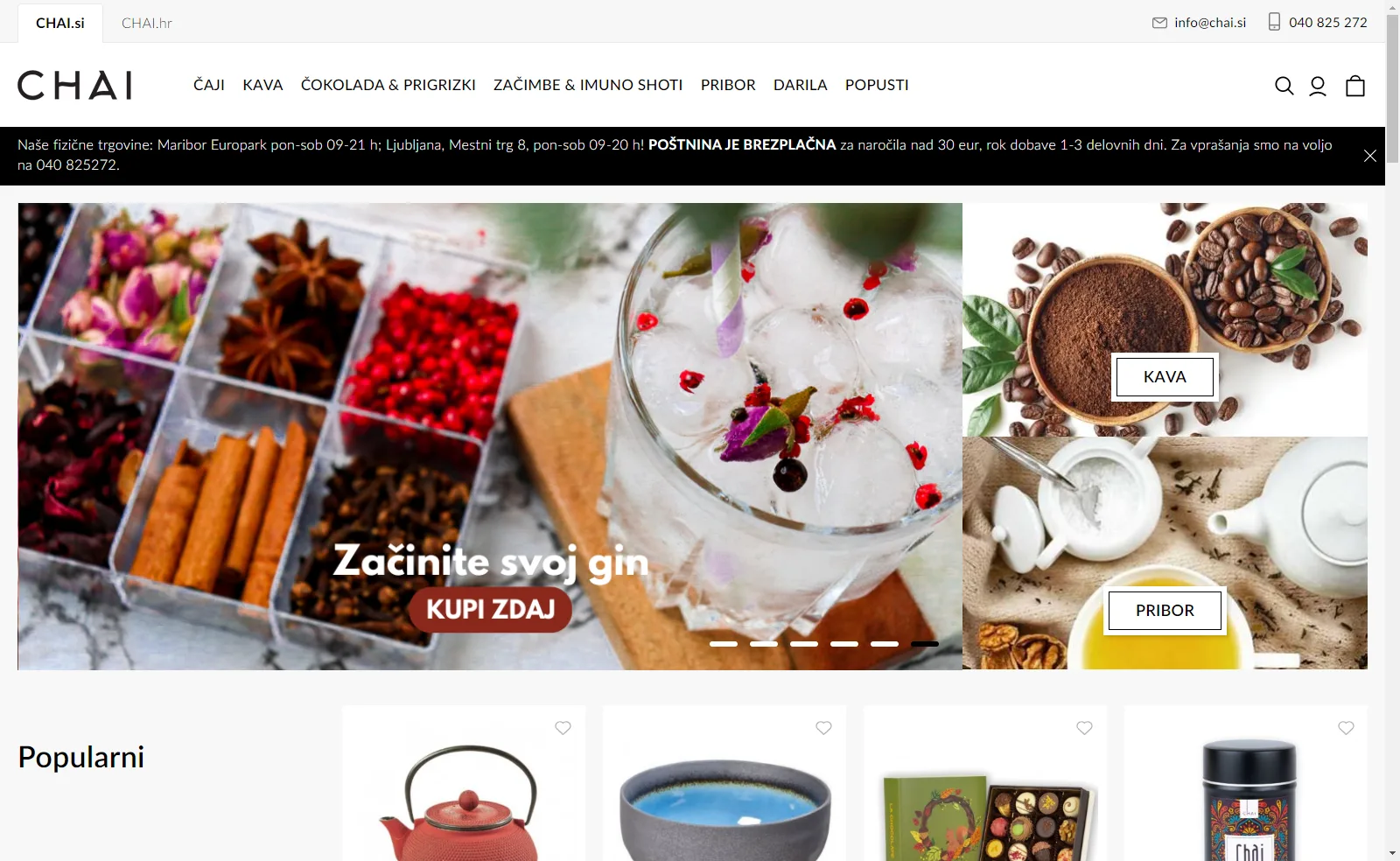Online store Chai