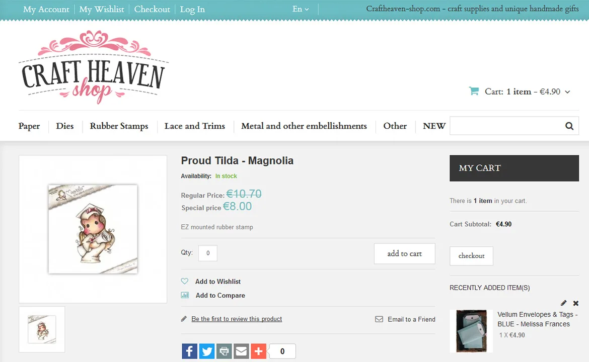 Craft Heaven Shop: Craft Heaven Shop - product page