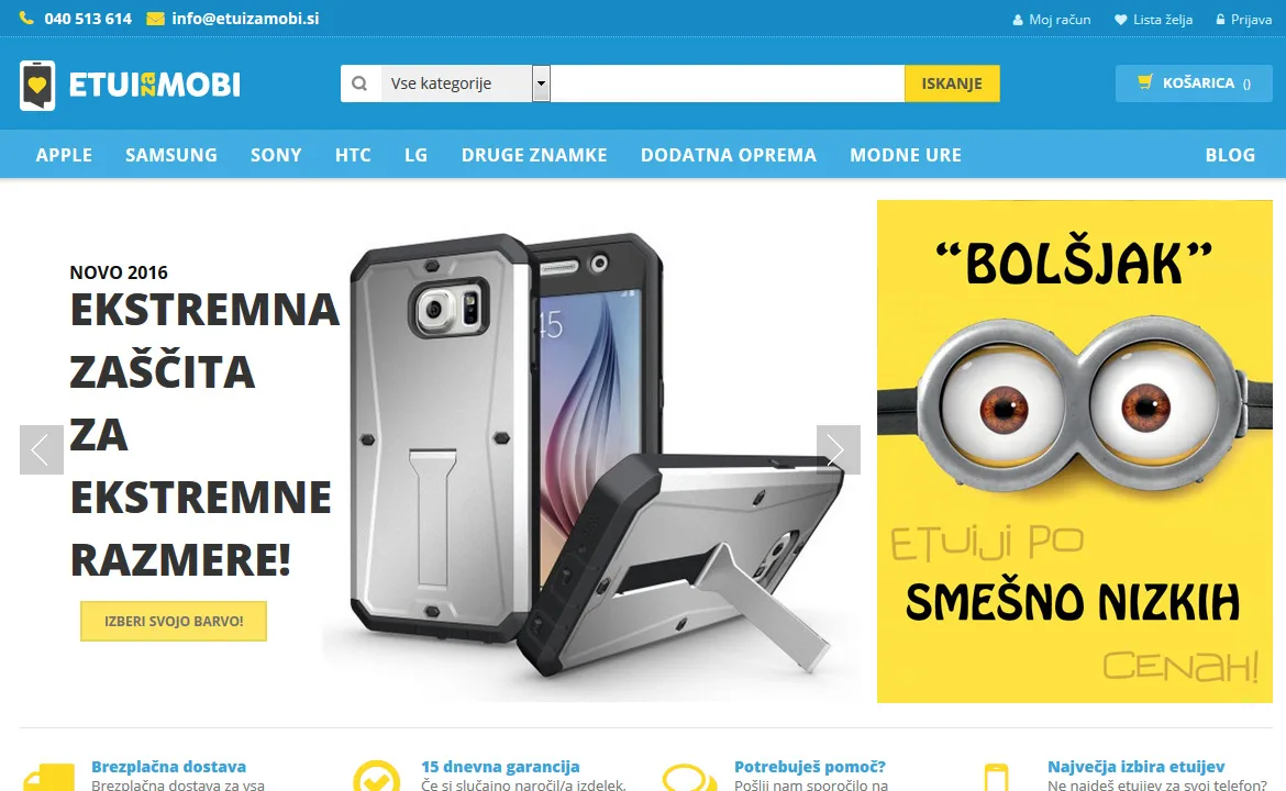 Online store Etuizamobi