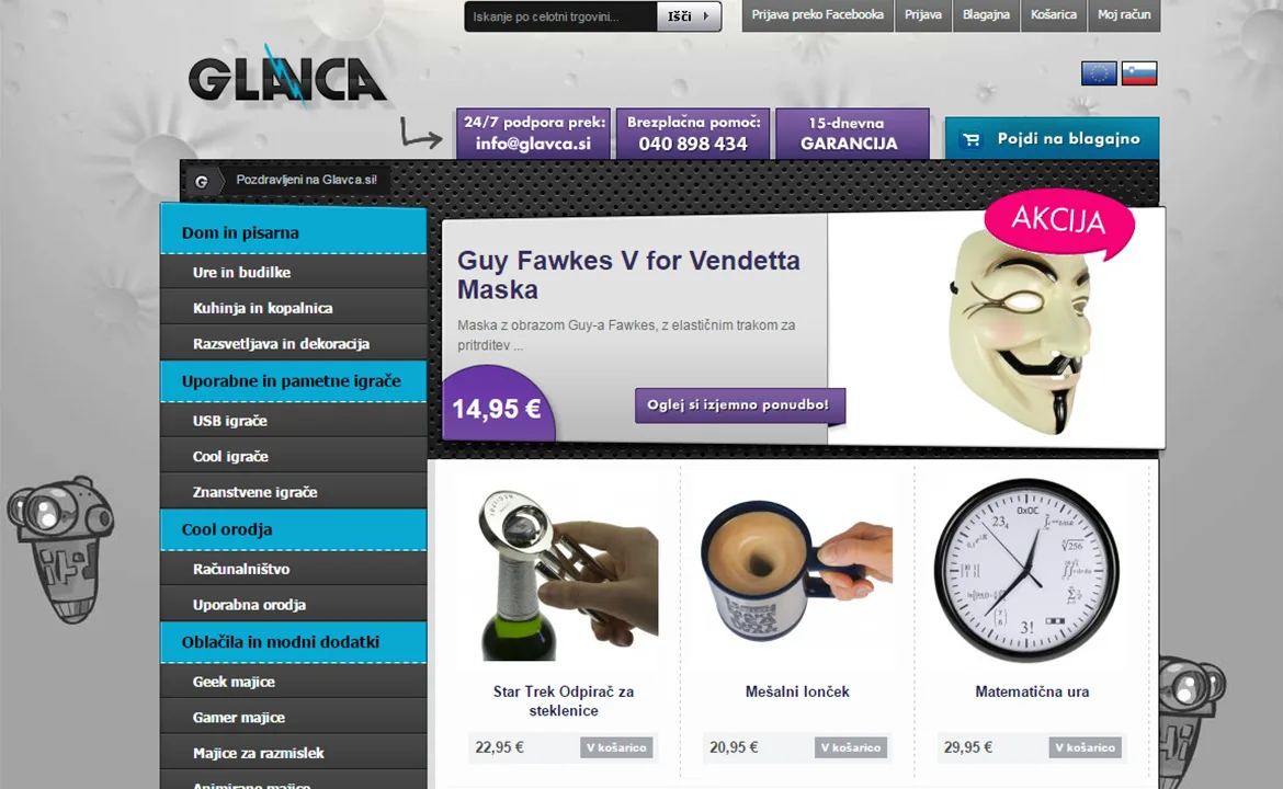 Online store Glavca
