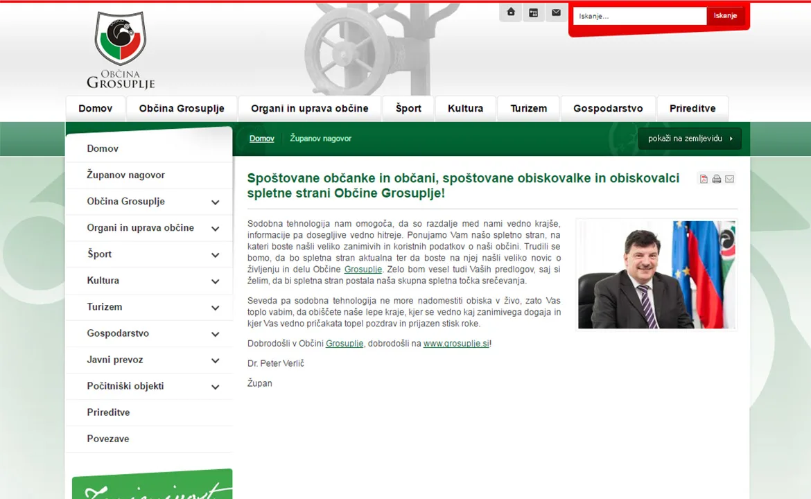 Občina Grosuplje: Občina Grosuplje - page