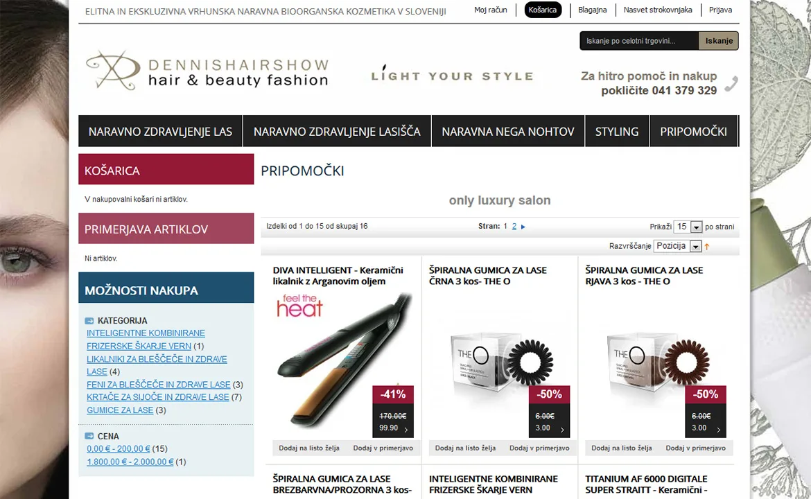 Hairshow: Hairshow - product catalog