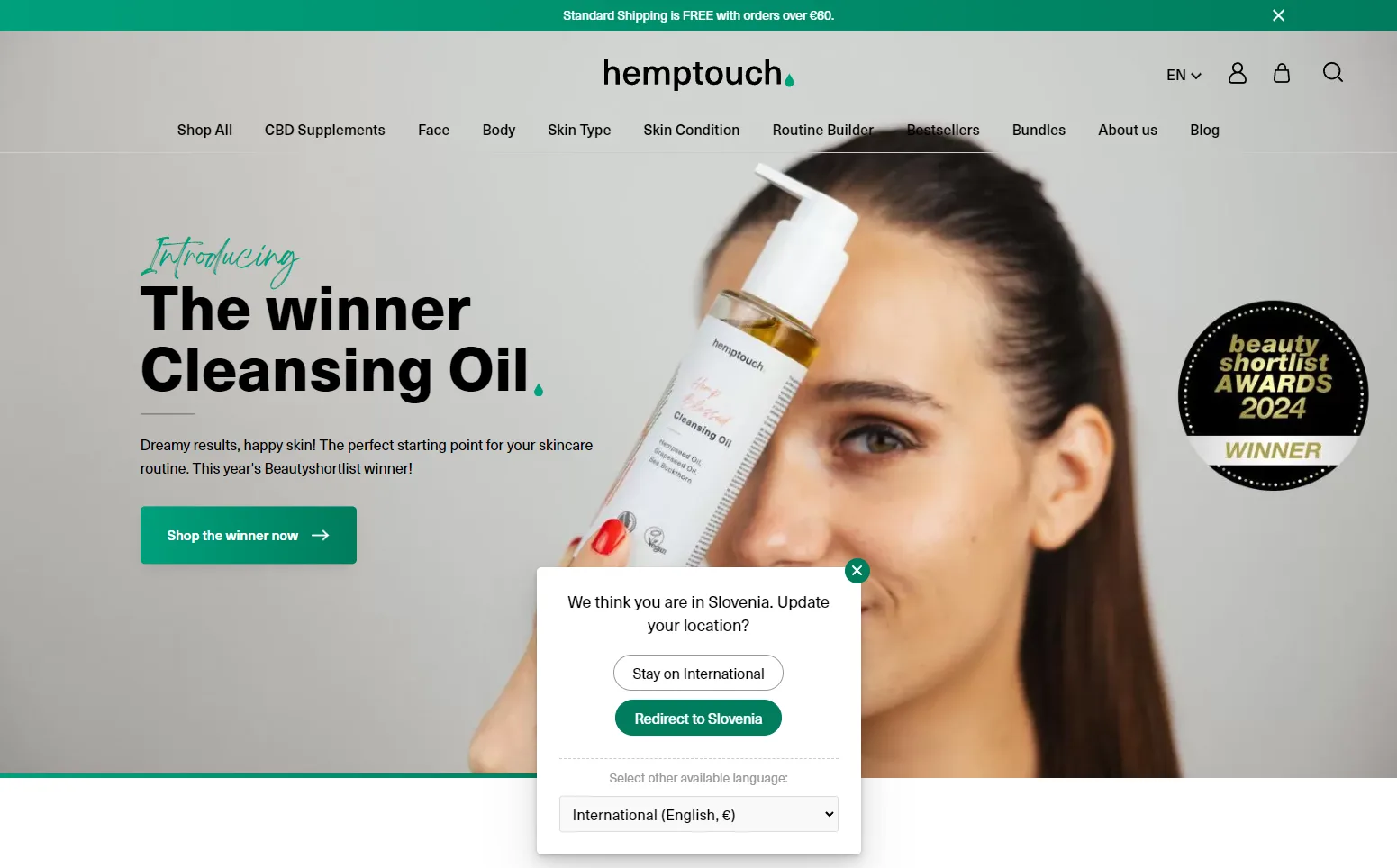Online store Hemptouch