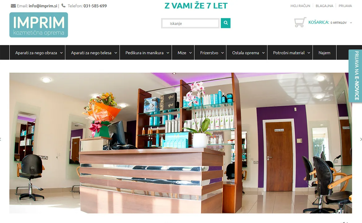 Online store Imprim