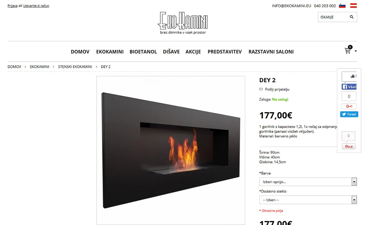 Ekokamini: Ekokamini product page