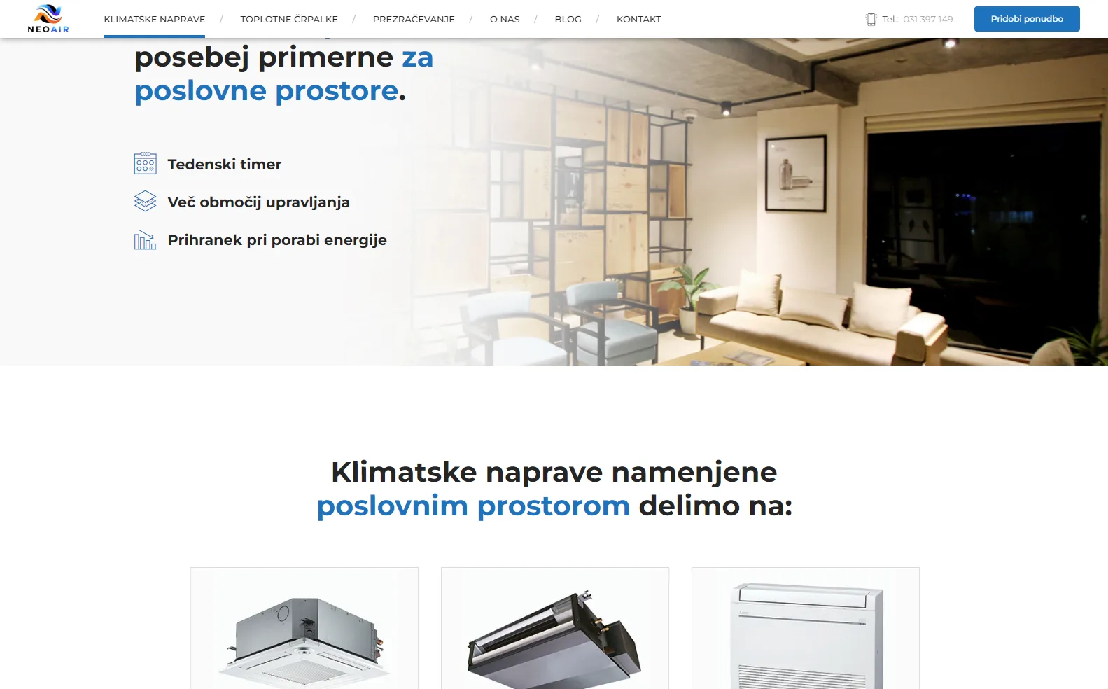 Neoair: Air conditioners
