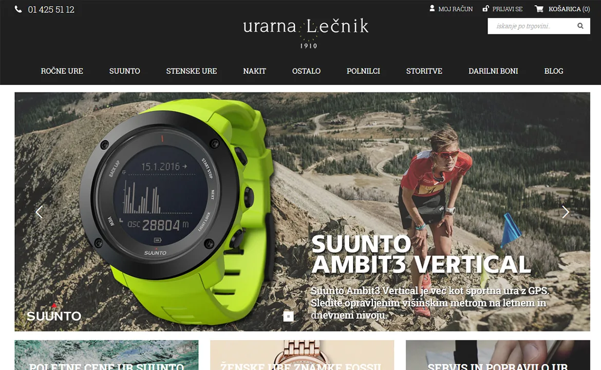 Online store Urarna Lečnik