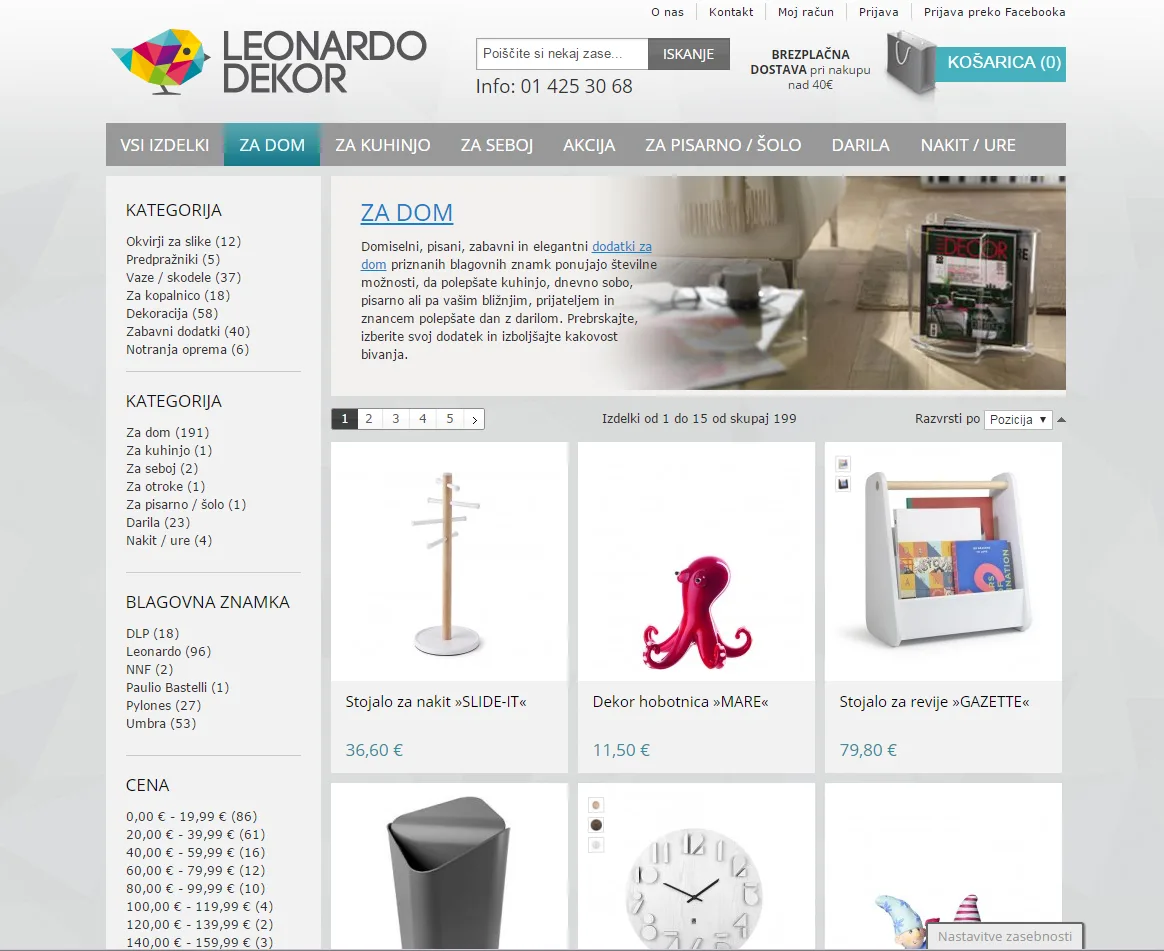 Leonardo Dekor: Leonardo Dekor - product listing