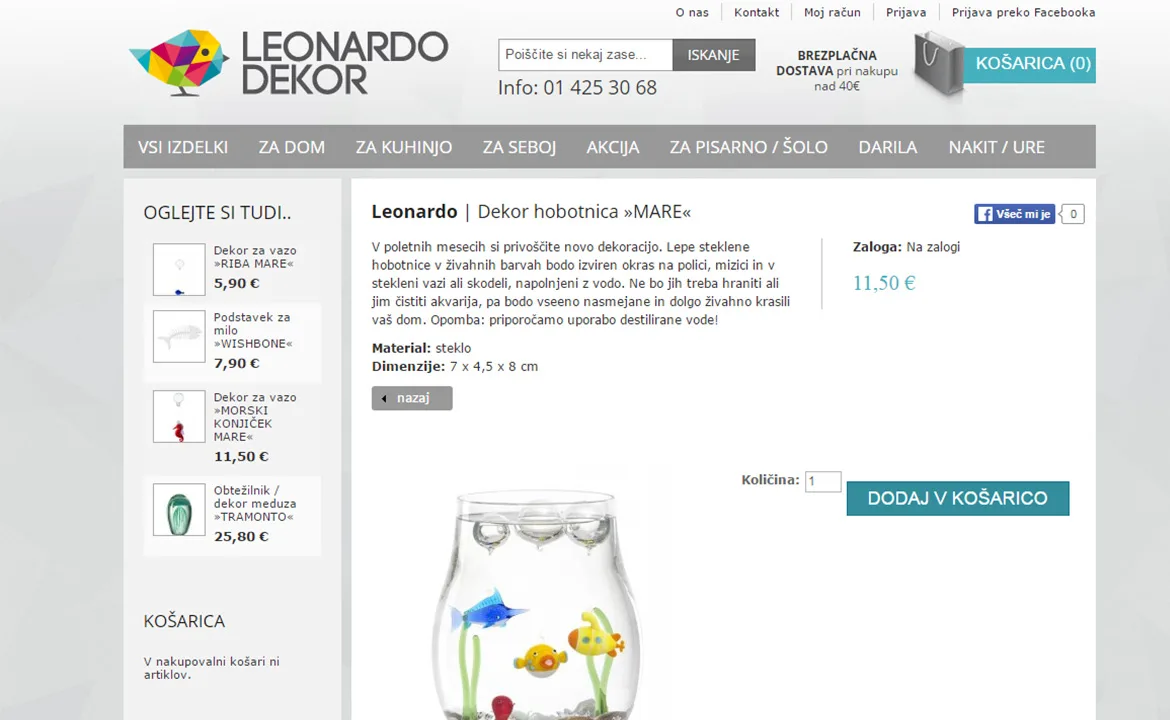 Leonardo Dekor: Leonardo Dekor - product page
