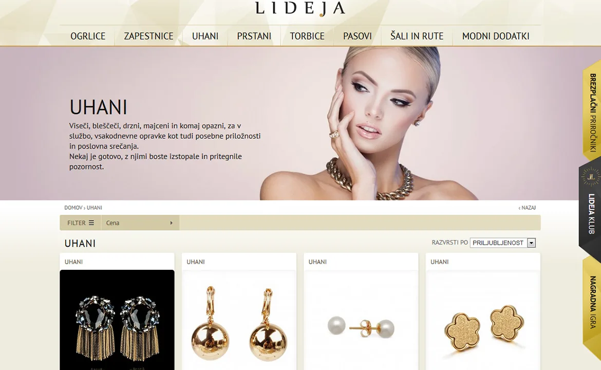 Online store Lideja