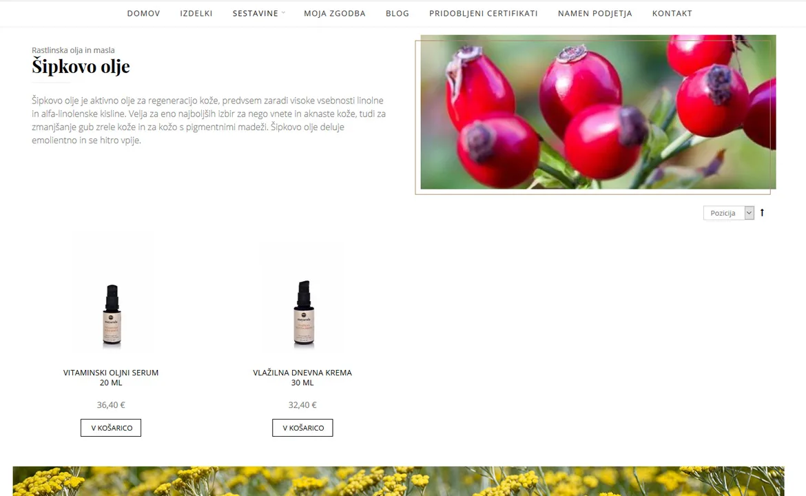 Mayarula: Mayarula ingredients category