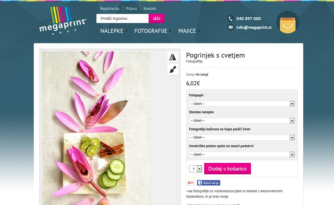 Megaprint: Megaprint product page