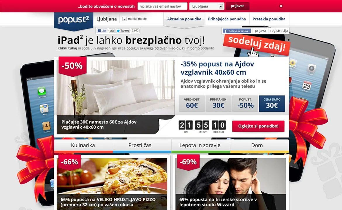 Online store Popust na 2