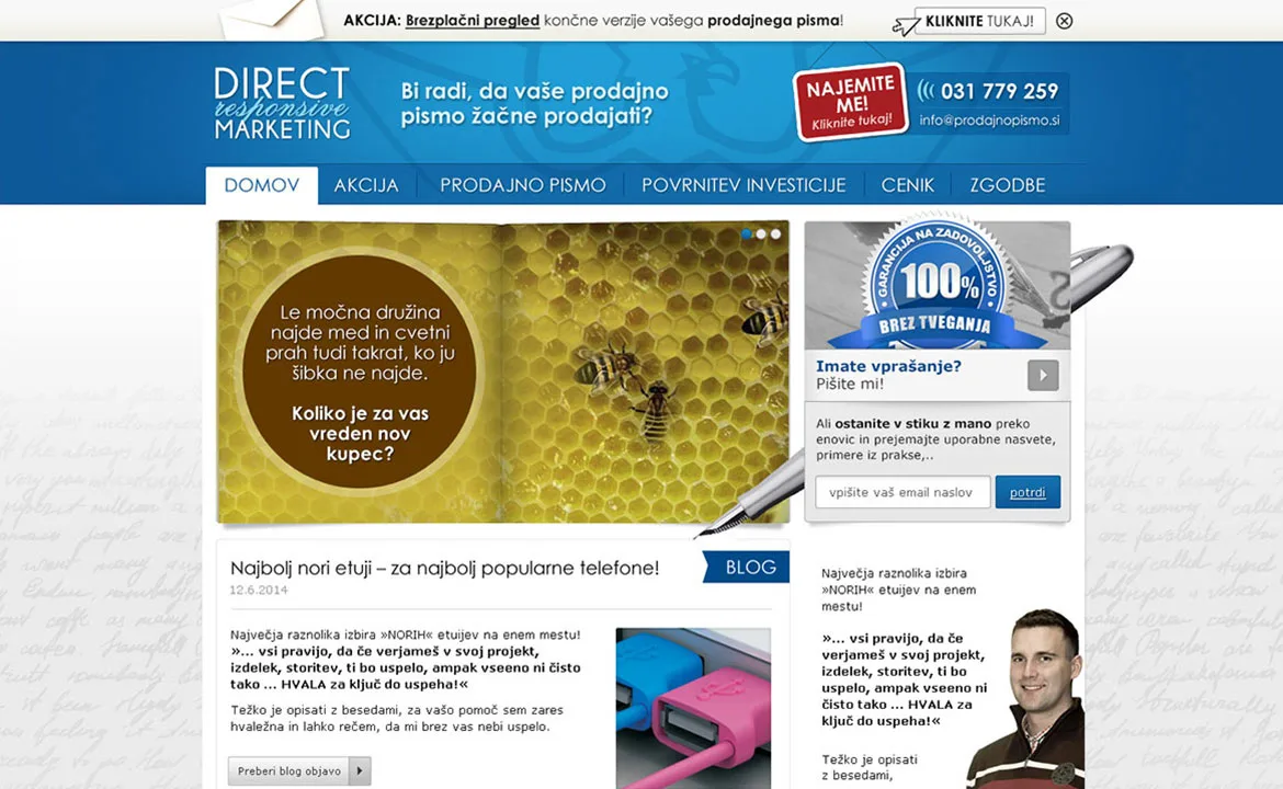 Online store Direct Marketing