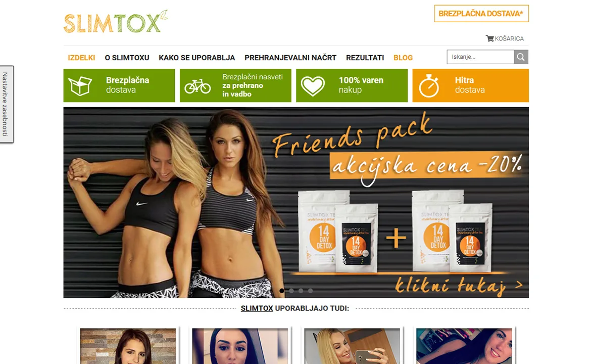 Online store Slimtox