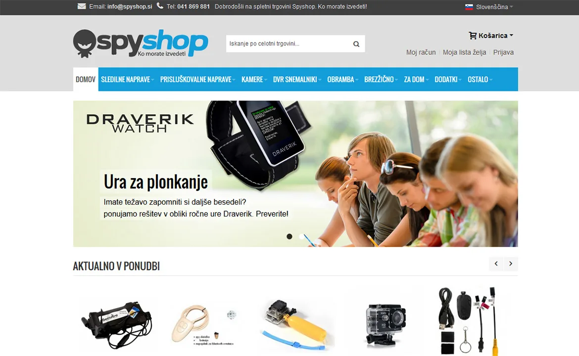 Online store Spyshop