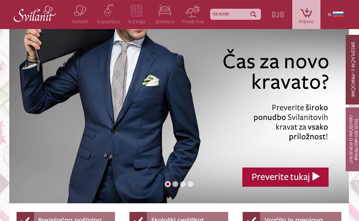 Online store Svilanit