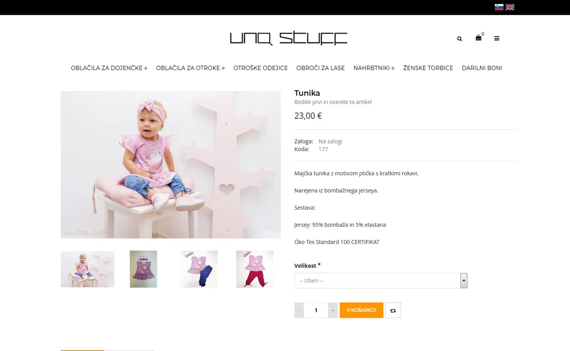 Unq stuff: UNQstuff product presentation