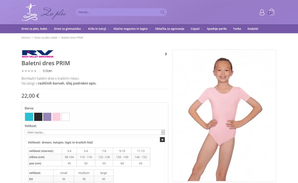Za Ples: Za Ples product page