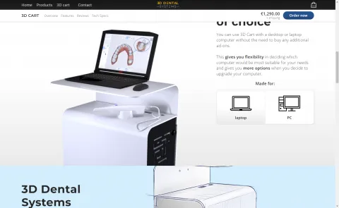 Razširjena predstavitev produktne strani