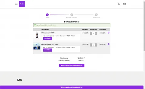 Prikaz opcije za dodajanje dodatnih artiklov