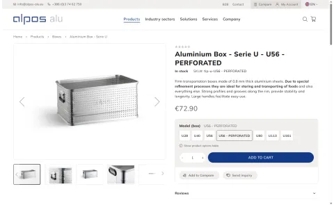 product page