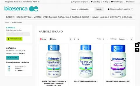 Bioesenca katalog artiklov