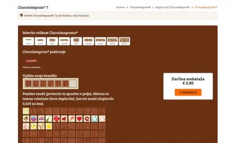 La Chocolate Chocotelegram