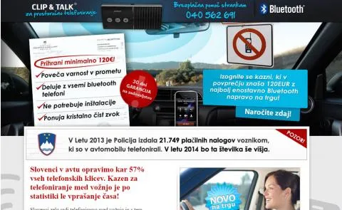 Clipntalk vstopna stran