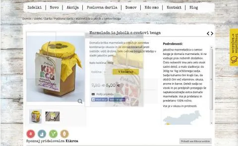 Domače domače stran artikla