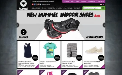 Hummel vstopna stran