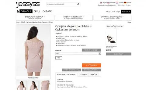 Jessyss stran artikla