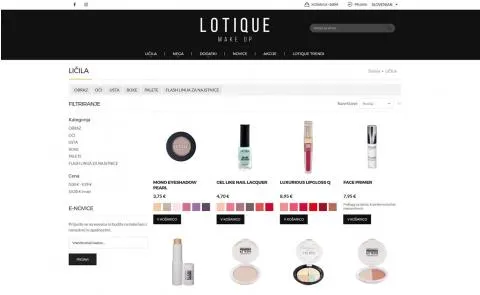 Lotique seznam artiklov