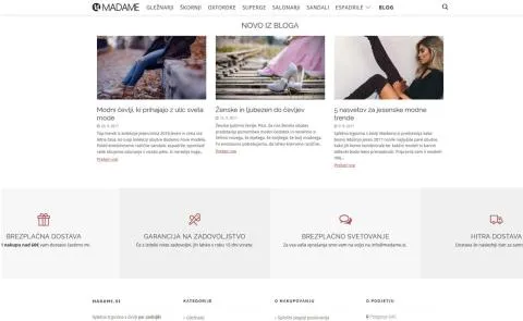 Madame razširjene vsebine