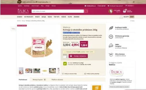 Malinca prikaz artikla